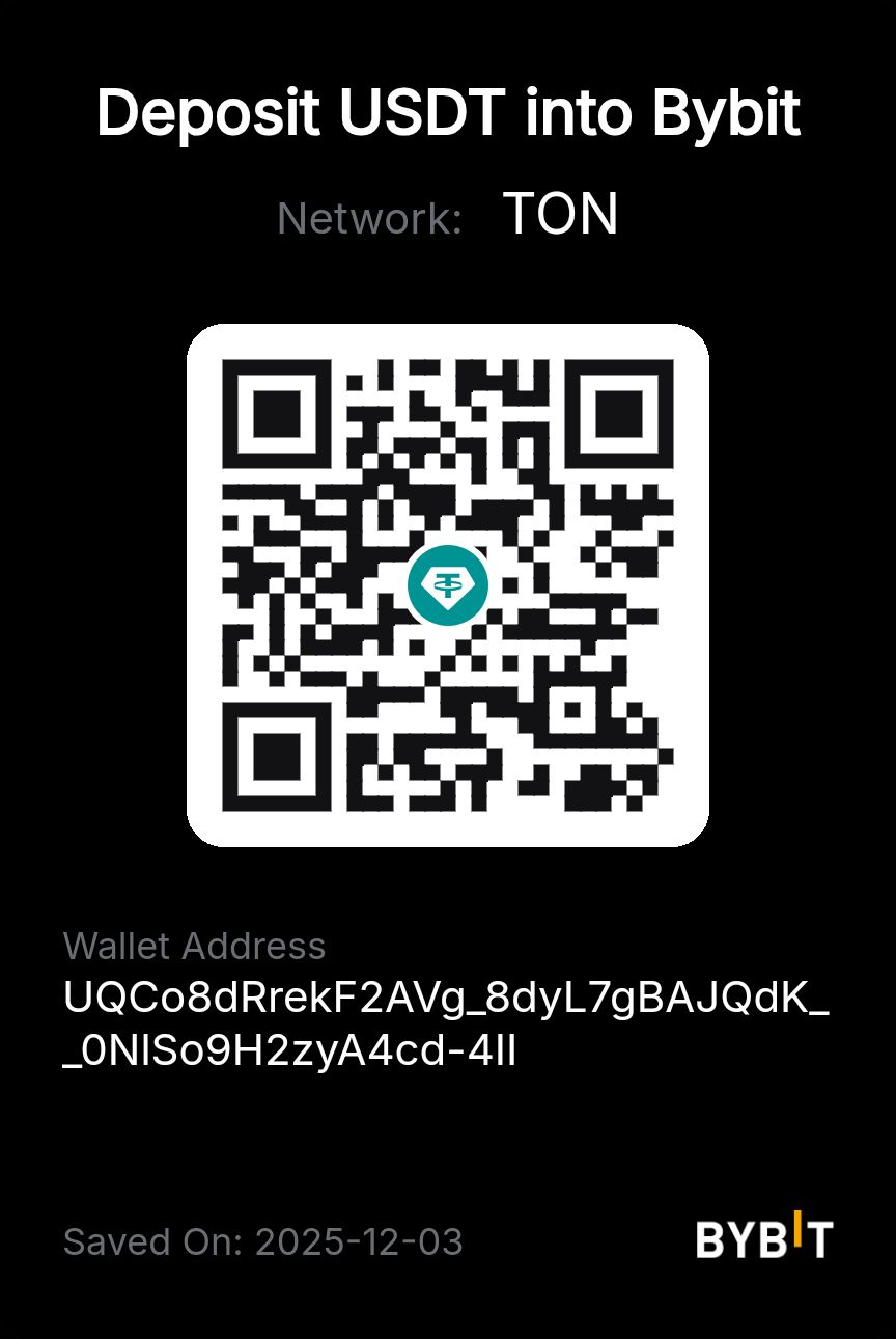 USDT (Tether) TON QR Code